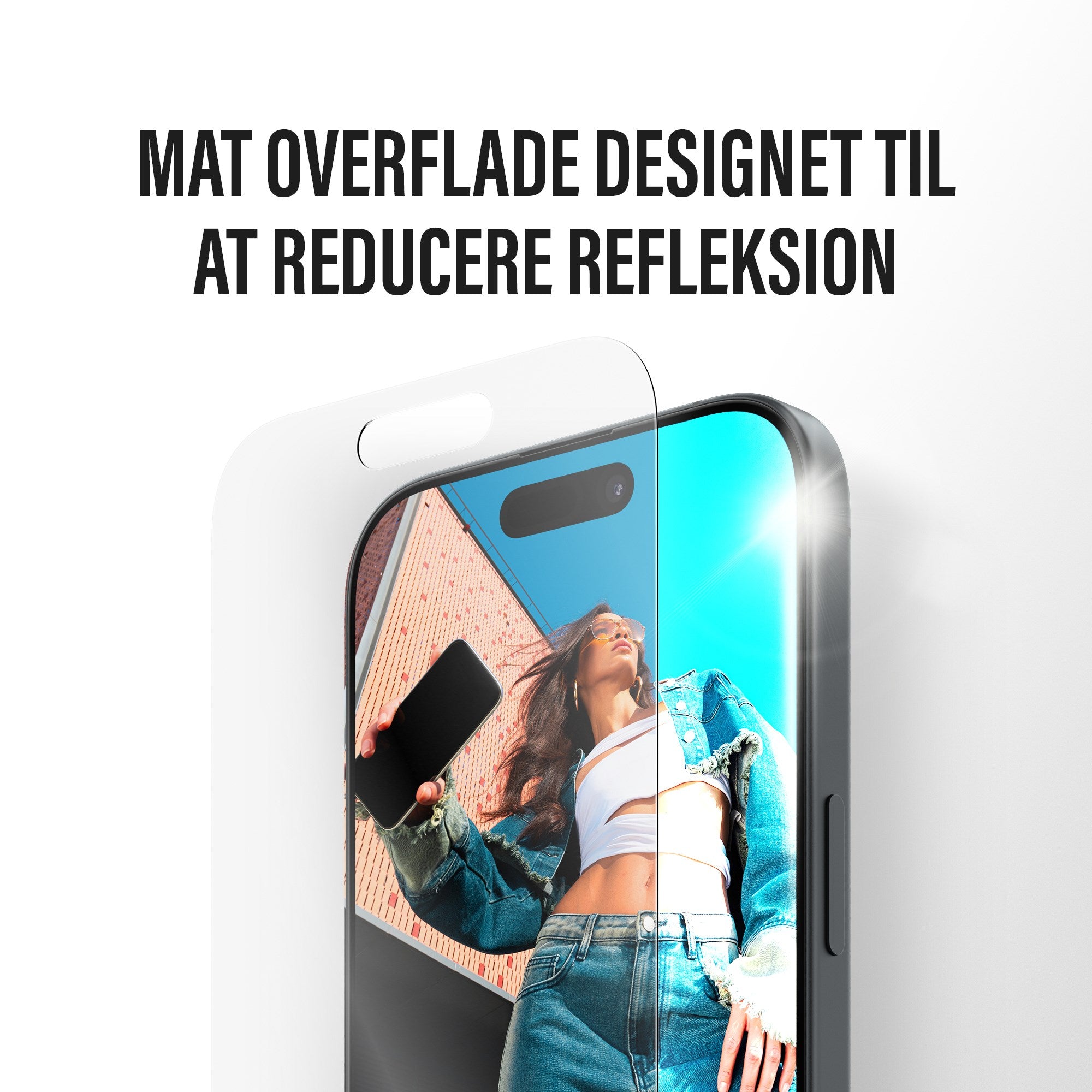 PanzerGlass® Anti-Reflective Armor Skærmbeskyttelse iPhone Air m. EasyAligner